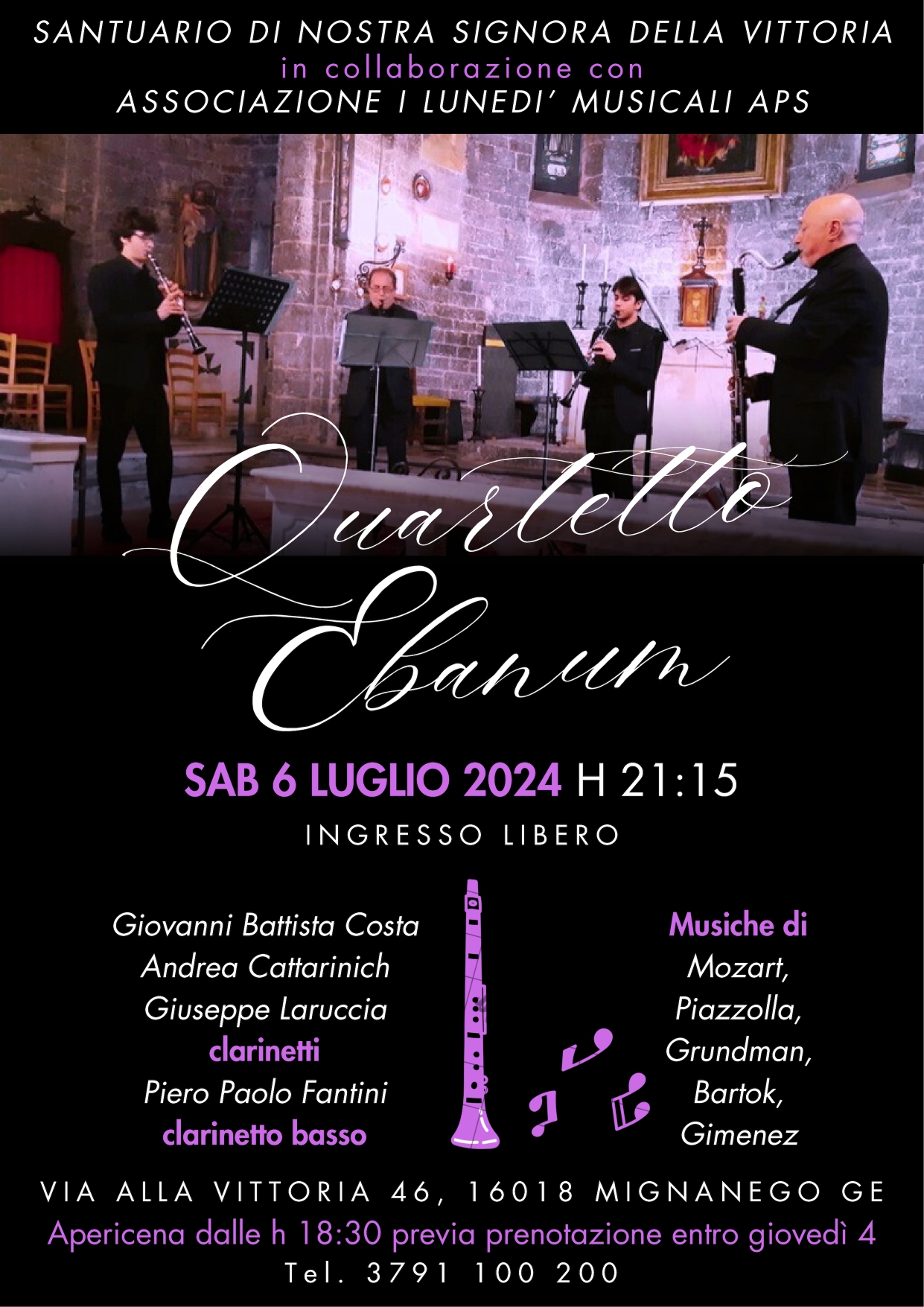 Concerto al Santuario della  Vittoria